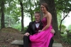 H and his date---
